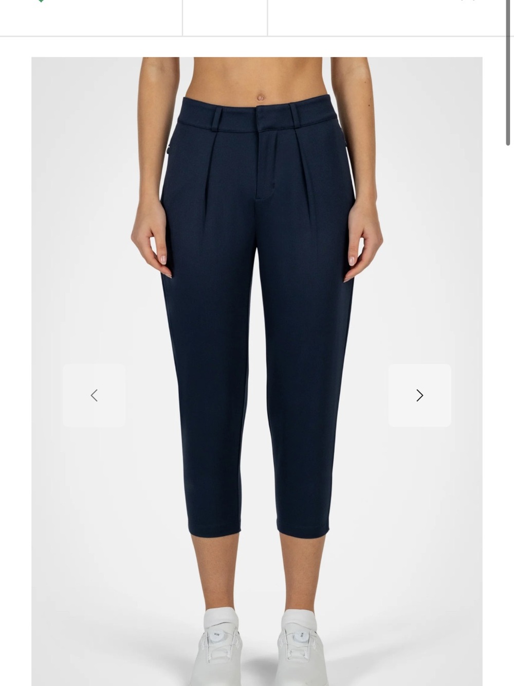 Courseluxe Cropped Pants size 12 new with tags